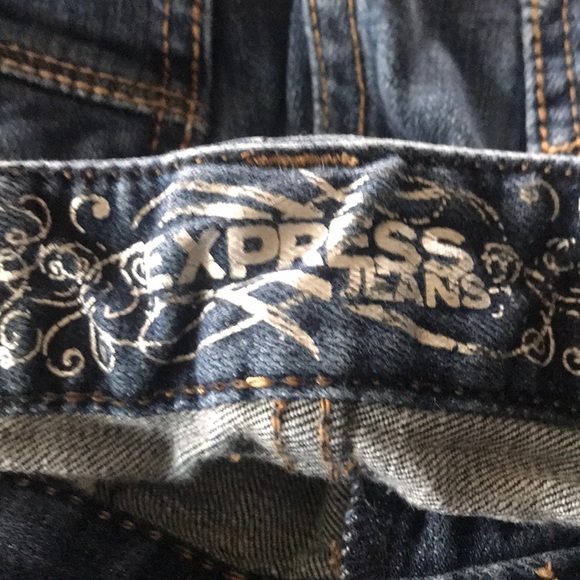 Express Bootcut Size 6s Jeans - Picture 3 of 4